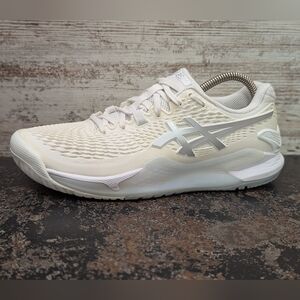 Womens Asics Gel Resolution 9 Tennis Shoes Sz 9 1042A208 Pickleball Handball Ten